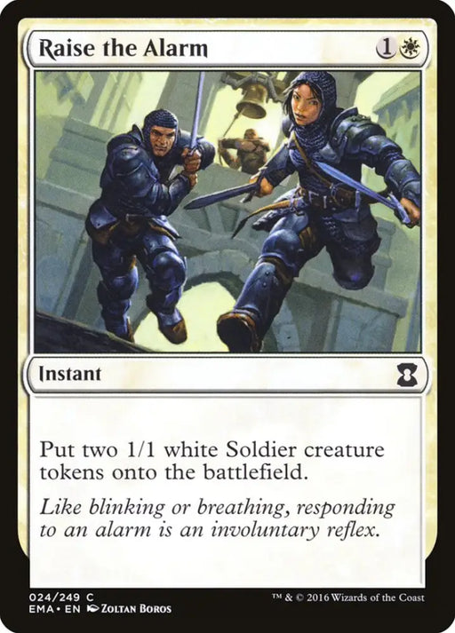 Raise the Alarm [Eternal Masters] - MTG Single