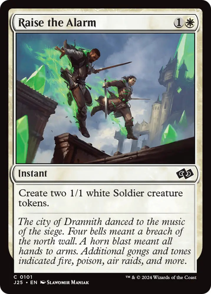 Raise the Alarm [Foundations Jumpstart] - MTG Single