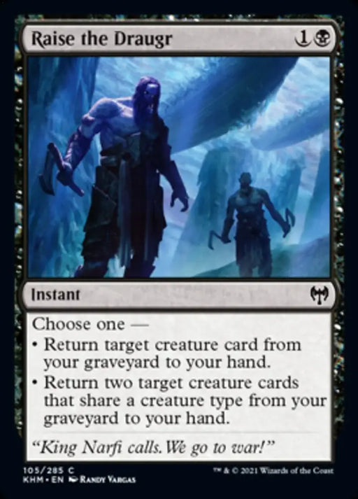 Raise the Draugr [Kaldheim] - MTG Single