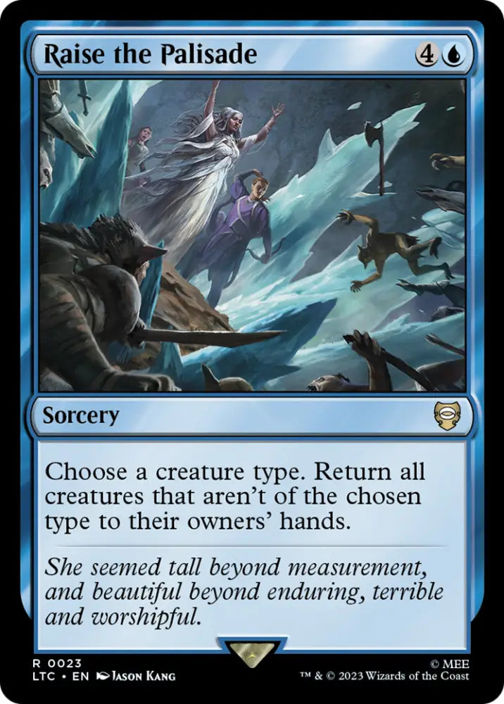 Raise the Palisade [The Lord of the Rings: Tales of Middle-Earth Commander] - MTG Single