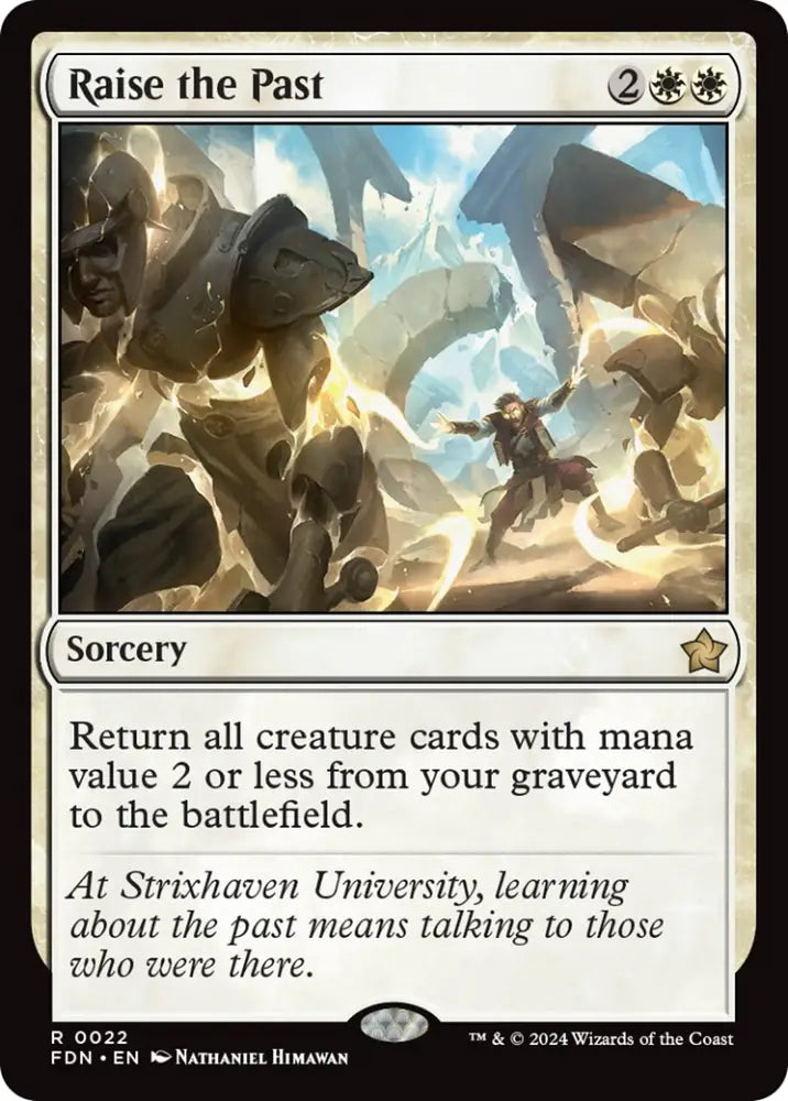 Raise the Past [Foundations] - MTG Single