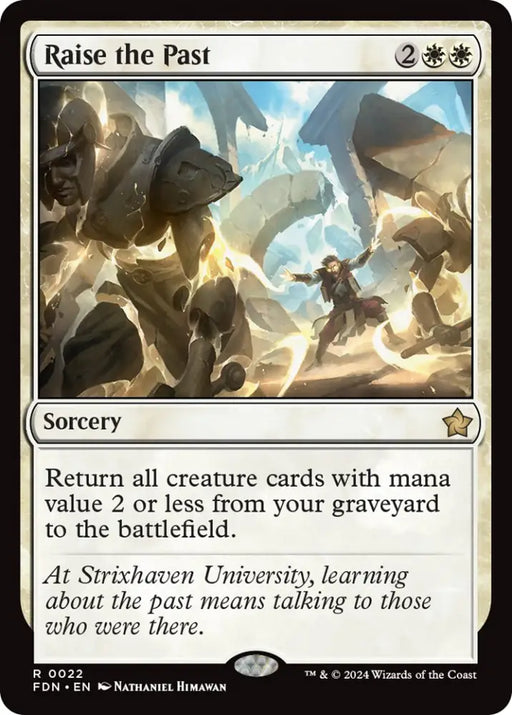 Raise the Past [Foundations] - MTG Single