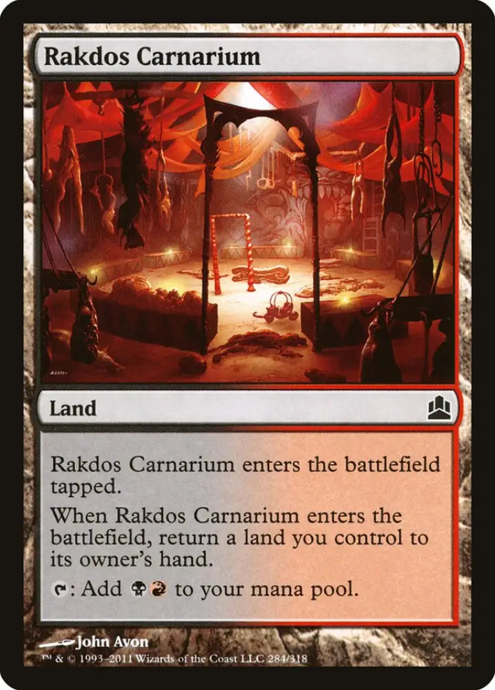 Rakdos Carnarium [Commander 2011] - MTG Single