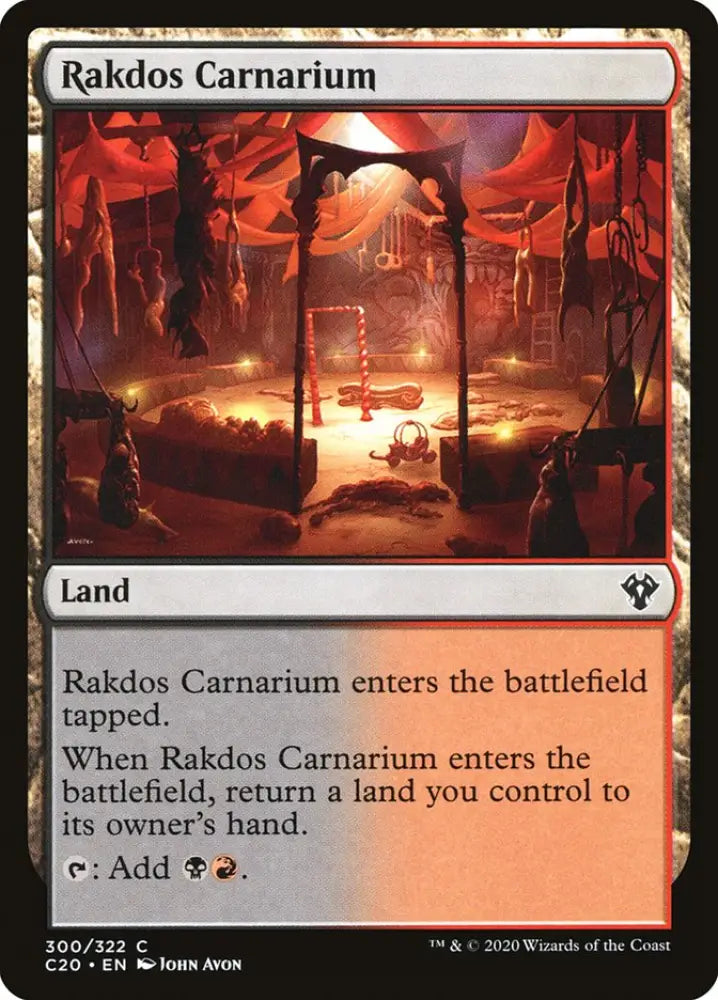 Rakdos Carnarium [Commander 2020] - MTG Single