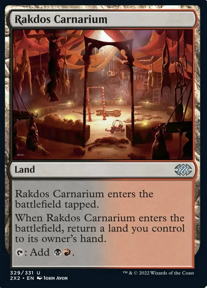 Rakdos Carnarium [Double Masters 2022] - MTG Single