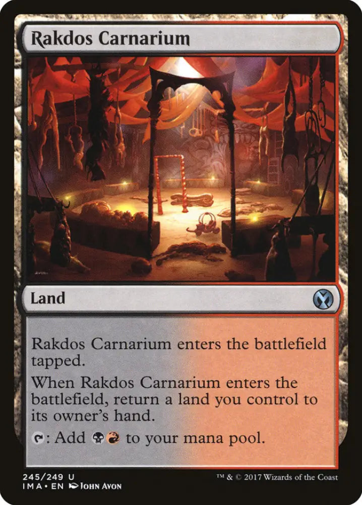 Rakdos Carnarium [Iconic Masters] - MTG Single