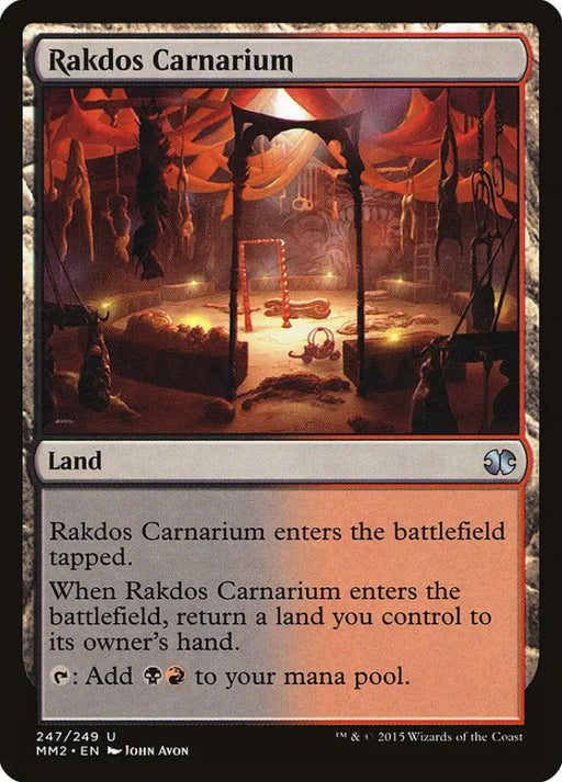 Rakdos Carnarium [Modern Masters 2015] - MTG Single