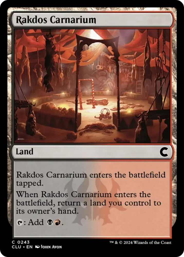 Rakdos Carnarium [Ravnica: Clue Edition] - MTG Single