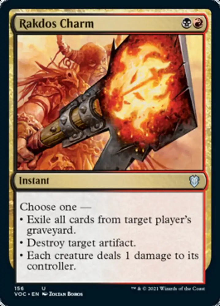 Rakdos Charm [Innistrad: Crimson Vow Commander] - MTG Single
