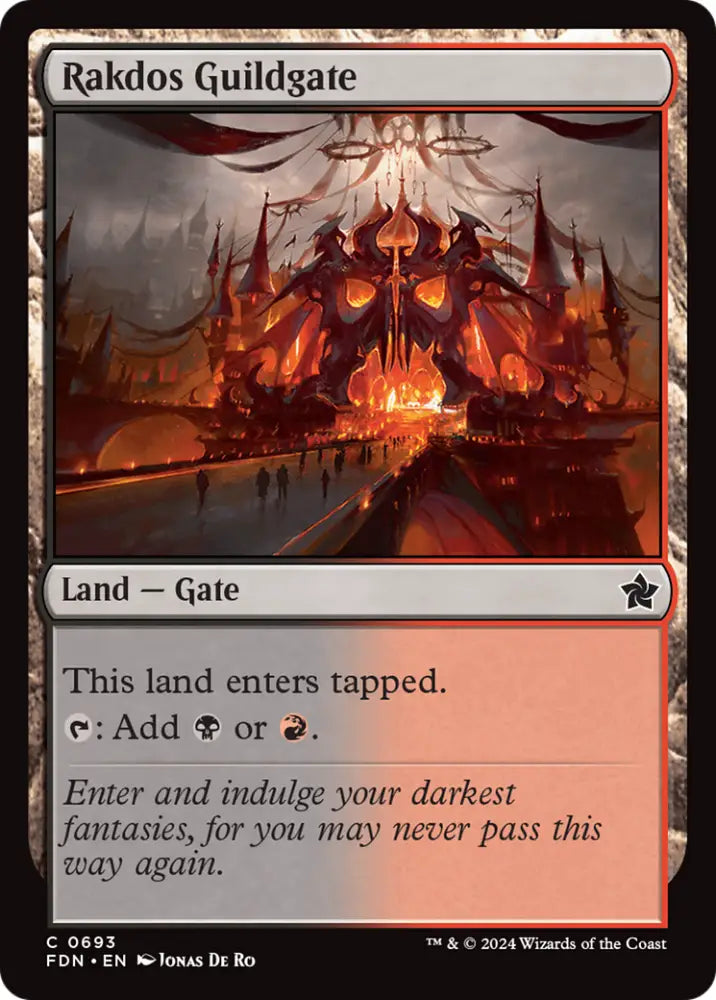 Rakdos Guildgate [Foundations] - MTG Single