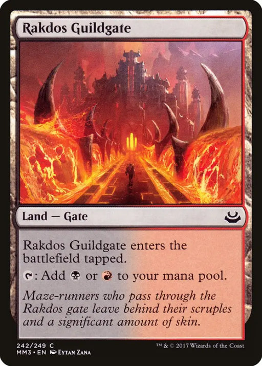 Rakdos Guildgate [Modern Masters 2017] - MTG Single