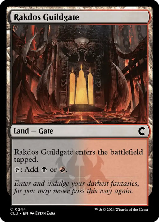 Rakdos Guildgate [Ravnica: Clue Edition] - MTG Single