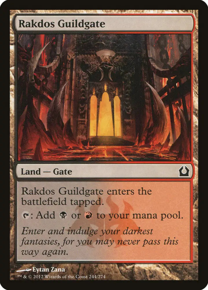 Rakdos Guildgate [Return to Ravnica] - MTG Single
