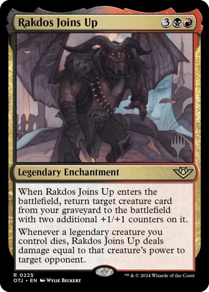 Rakdos Joins Up (Promo Pack) [Outlaws of Thunder Junction Promos] - MTG Single