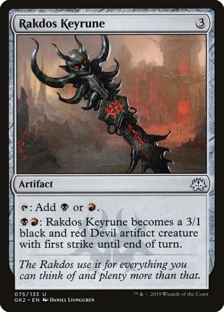Rakdos Keyrune [Ravnica Allegiance Guild Kit] - MTG Single
