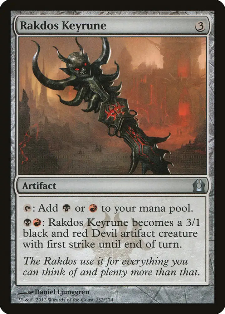 Rakdos Keyrune [Return to Ravnica] - MTG Single