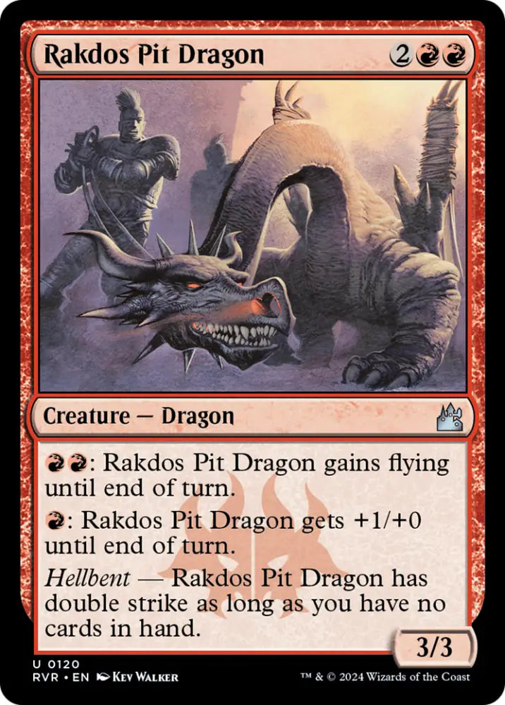 Rakdos Pit Dragon [Ravnica Remastered] - MTG Single