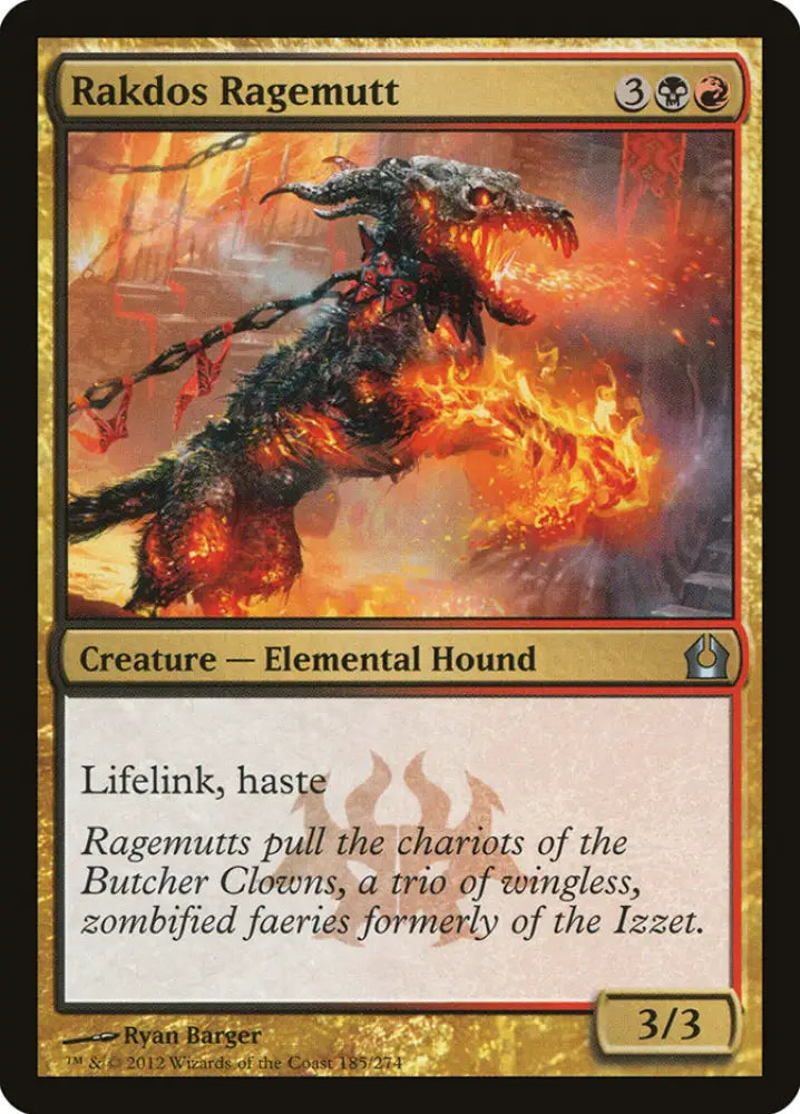 Rakdos Ragemutt [Return to Ravnica] - MTG Single