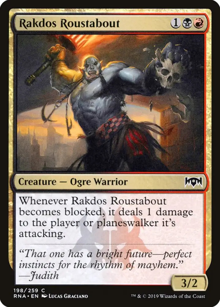 Rakdos Roustabout [Ravnica Allegiance] - MTG Single