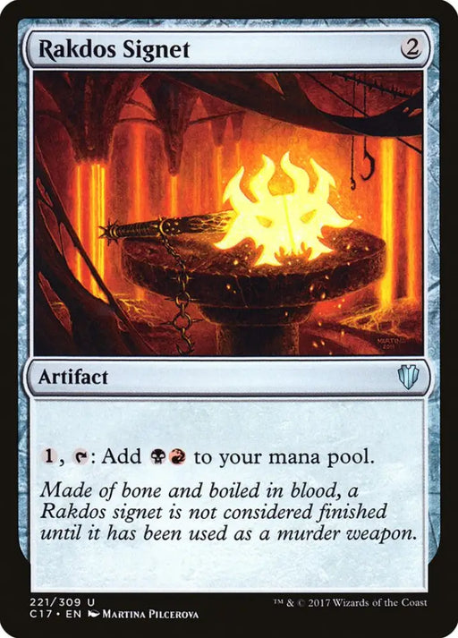 Rakdos Signet [Commander 2017] - MTG Single