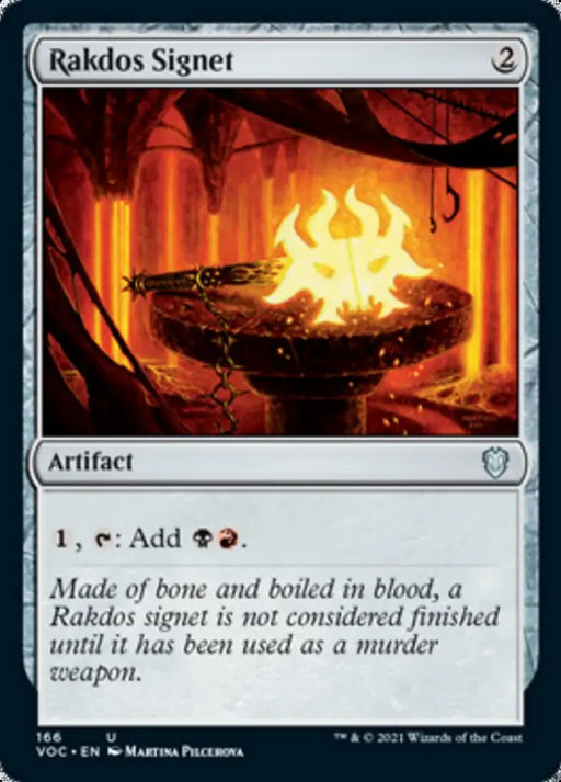 Rakdos Signet [Innistrad: Crimson Vow Commander] - MTG Single