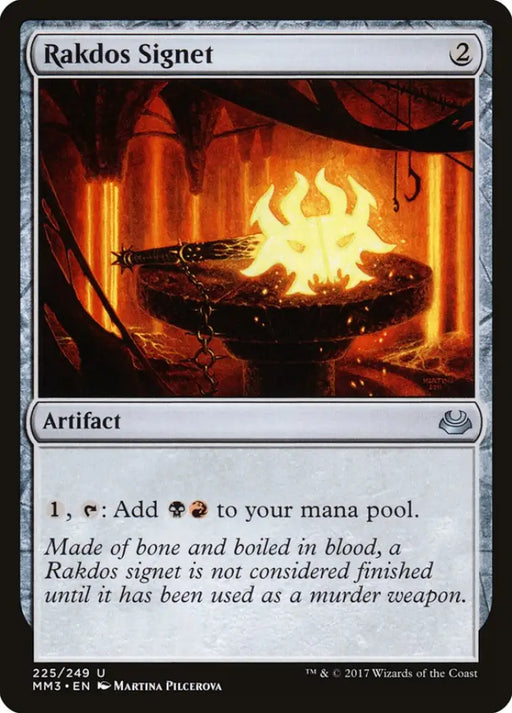 Rakdos Signet [Modern Masters 2017] - MTG Single