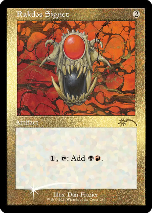 Rakdos Signet (Retro) (Foil Etched) [Secret Lair Drop Series] - MTG Single