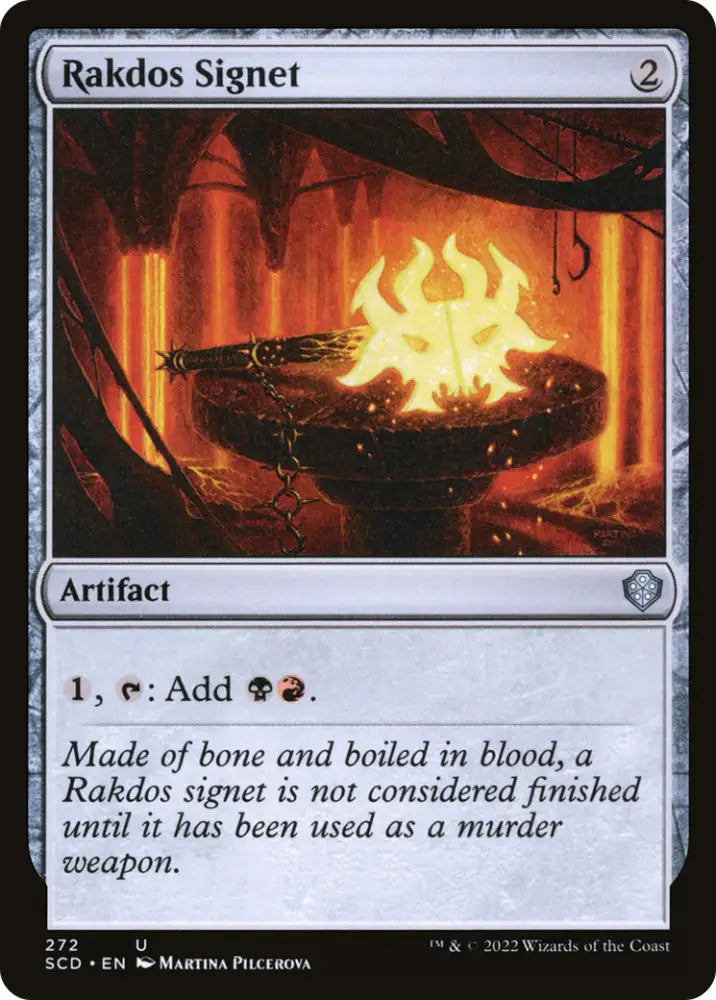 Rakdos Signet [Starter Commander Decks] - MTG Single