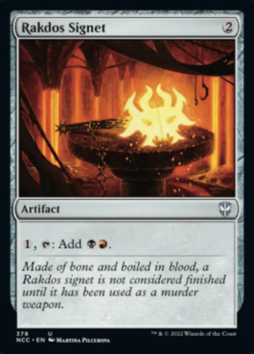 Rakdos Signet [Streets of New Capenna Commander] - MTG Single
