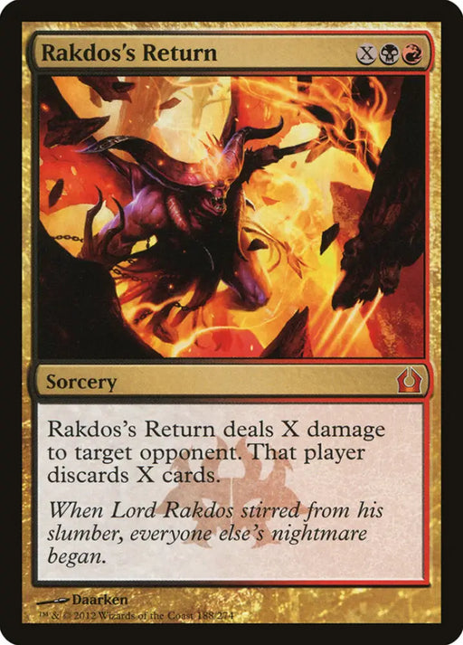 Rakdos’s Return [Return to Ravnica] - MTG Single