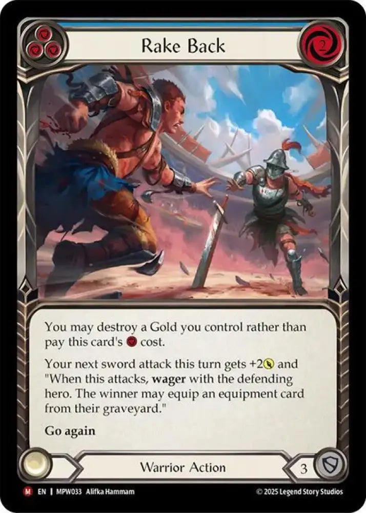 Rake Back (MPW033) [Mastery Pack Warrior]