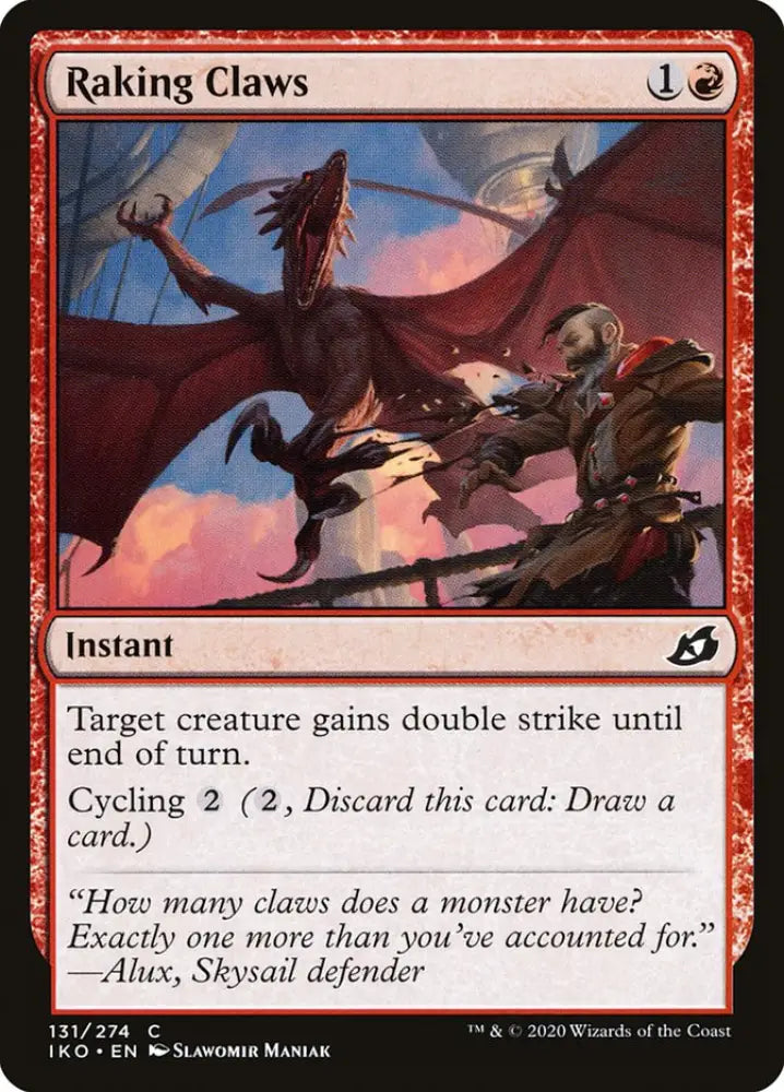 Raking Claws [Ikoria: Lair of Behemoths] - MTG Single