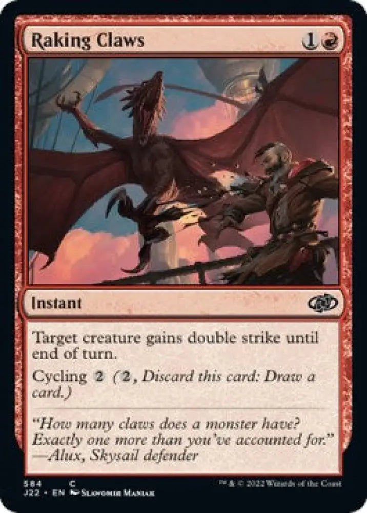 Raking Claws [Jumpstart 2022] - MTG Single