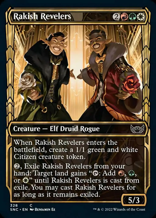Rakish Revelers (Showcase Golden Age) [Streets of New Capenna] - MTG Single