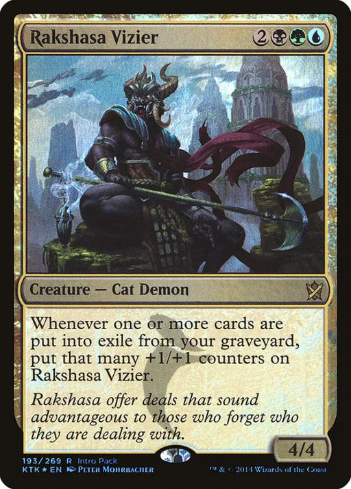 Rakshasa Vizier (Intro Pack) [Khans of Tarkir Promos] - MTG Single