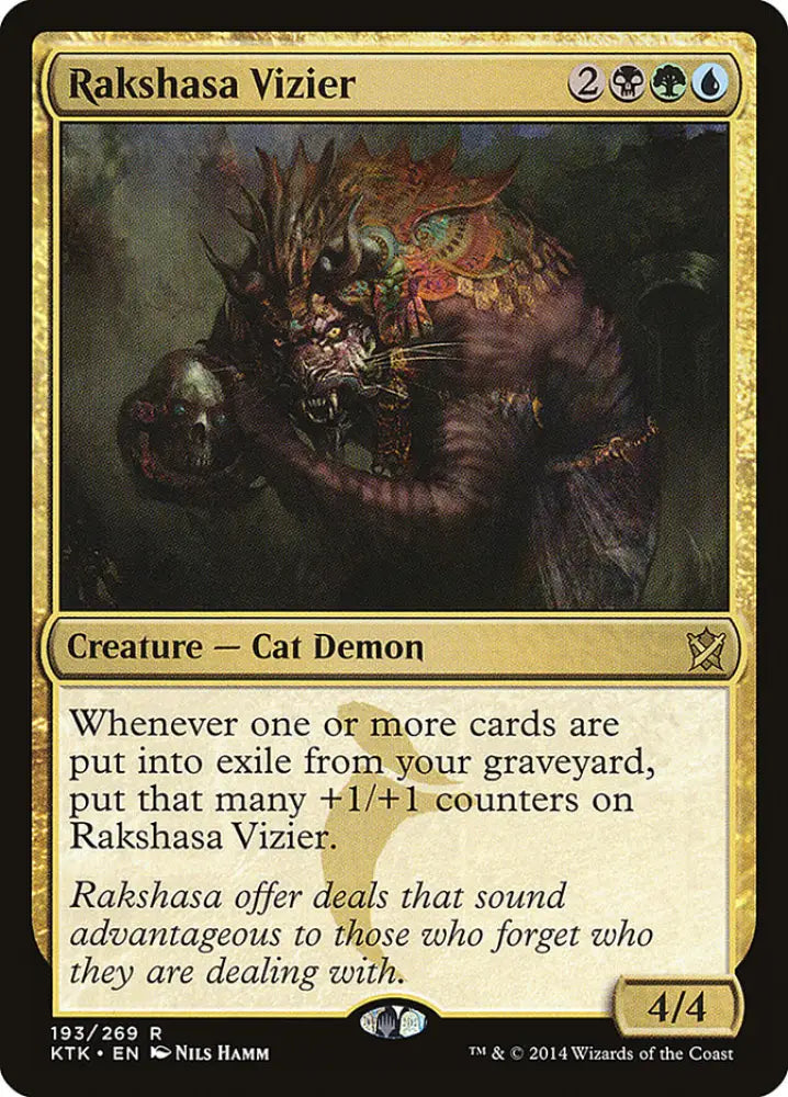 Rakshasa Vizier [Khans of Tarkir] - MTG Single