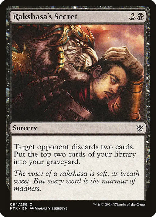 Rakshasa’s Secret [Khans of Tarkir] - MTG Single