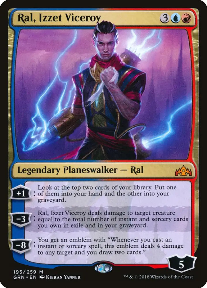Ral Izzet Viceroy [Guilds of Ravnica] - MTG Single