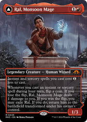 Ral Monsoon Mage // Ral Leyline Prodigy (Borderless) [Modern Horizons 3] - MTG Single