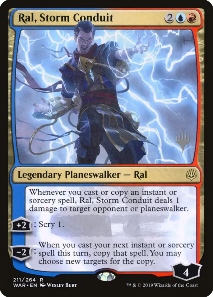 Ral Storm Conduit (Promo Pack) [War of the Spark Promos] - MTG Single