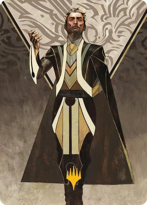 Ral Zarek, Guest Lecturer Art Card (Gold-Stamped Planeswalker Symbol) (27) [Secrets of Strixhaven Art Series]