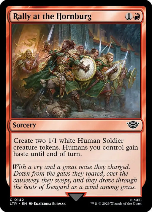 Rally at the Hornburg [The Lord of the Rings: Tales of Middle-Earth] - MTG Single