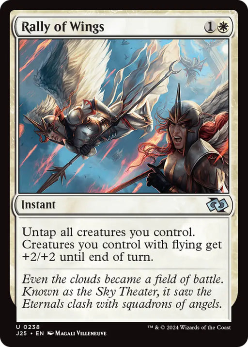 Rally of Wings [Foundations Jumpstart] - MTG Single