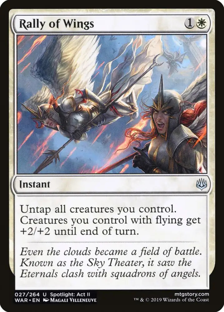 Rally of Wings [War of the Spark] - MTG Single