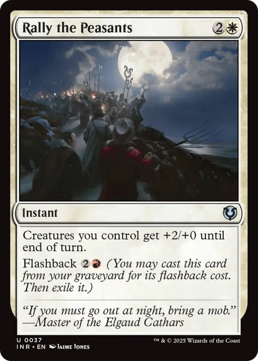 Rally the Peasants [Innistrad Remastered] - MTG Single