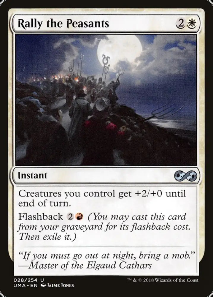 Rally the Peasants [Ultimate Masters] - MTG Single