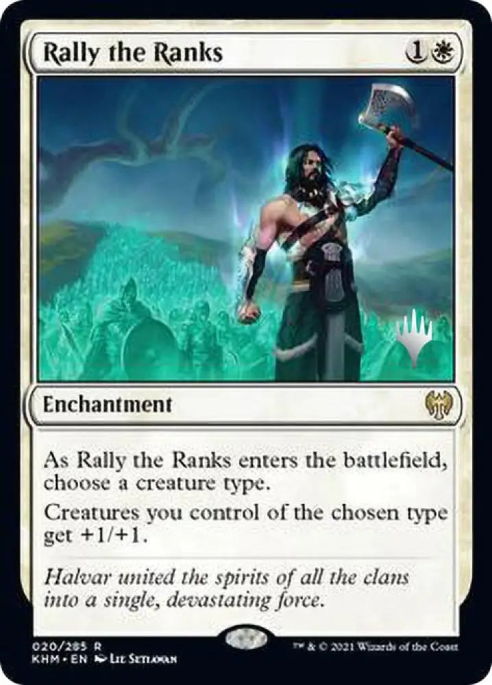 Rally the Ranks (Promo Pack) [Kaldheim Promos] - MTG Single