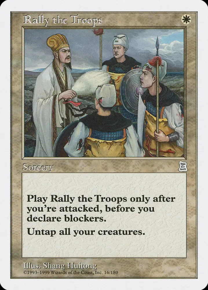 Rally the Troops [Portal Three Kingdoms] - MTG Single