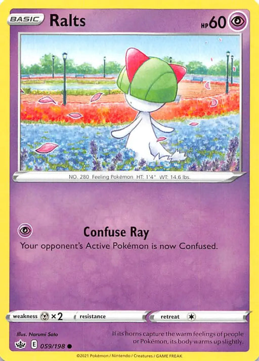 Ralts (059/198) [Sword & Shield: Chilling Reign] - Pokemon Single