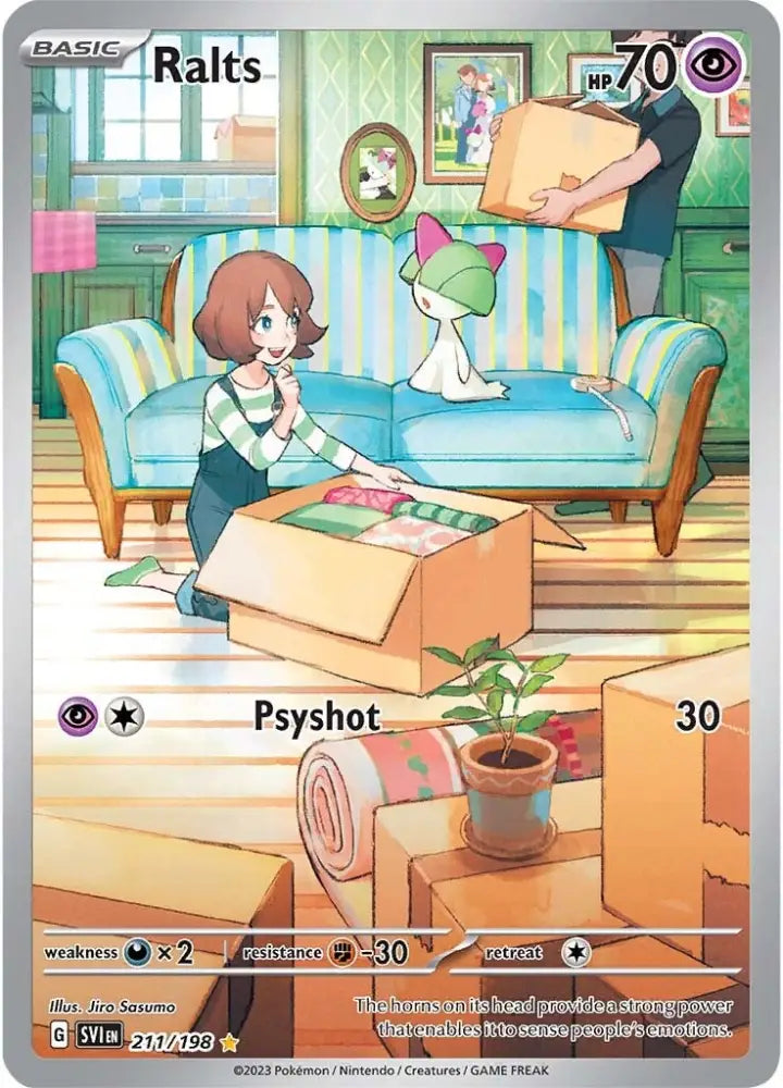Ralts (211/198) [Scarlet & Violet: Base Set] - Pokemon Single